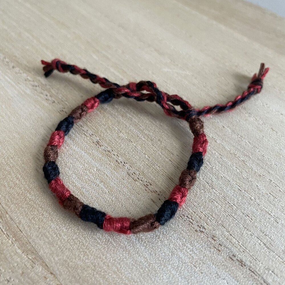 Kamaria Bracelet, anklet, trendy, comfortable, tie, embroidery thread, woven, gi